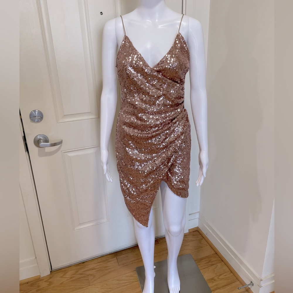 Showpo Faux Wrap Mini